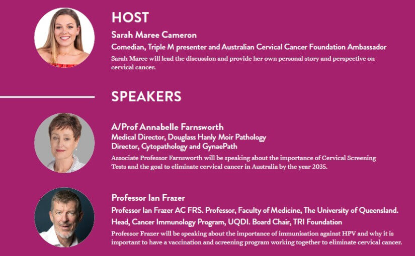 Your chance to ask the experts on cervical cancer this International Pathology Day